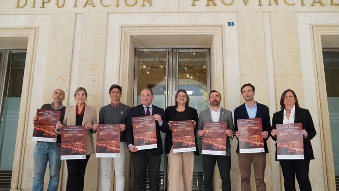 Presentación del Congreso en la Diputación de Huelva.