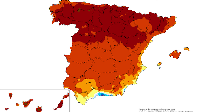 Aire africano seco y cálido: episodio de temperaturas excepcionalmente altas llega a toda España