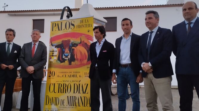 Curro Díaz y David de Miranda frente a los de Cuadri el 20 de abril en Palos