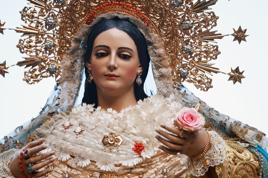 Im&aacute;genes del Rosario con la Virgen de los &Aacute;ngeles